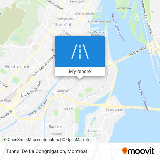 Tunnel De La Congrégation plan