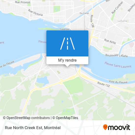 Rue North Creek Est plan