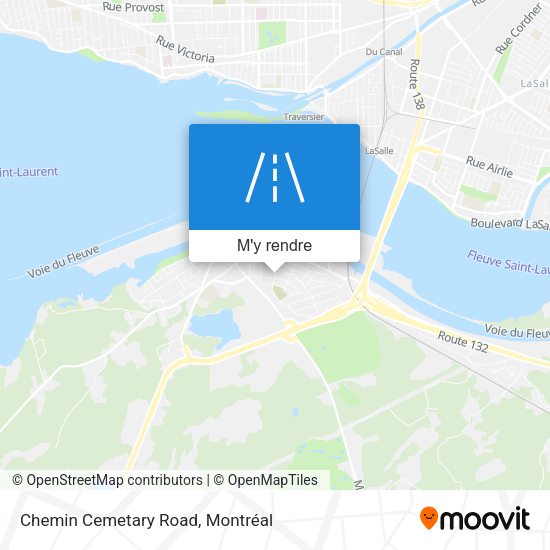 Chemin Cemetary Road plan
