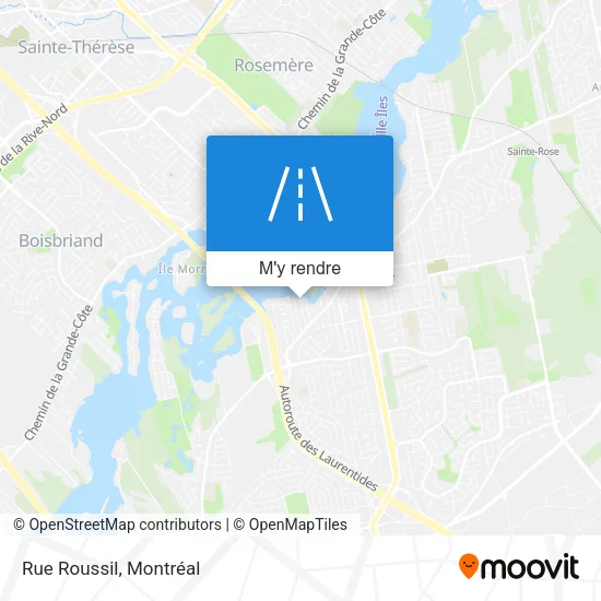 Rue Roussil plan