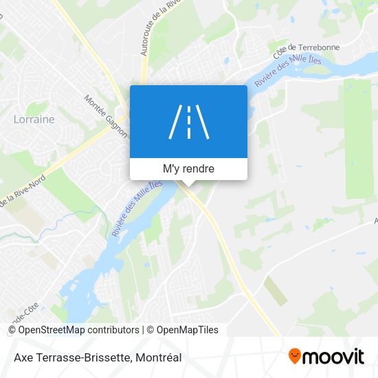Axe Terrasse-Brissette plan