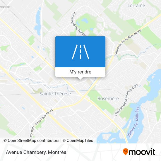 Avenue Chambéry plan
