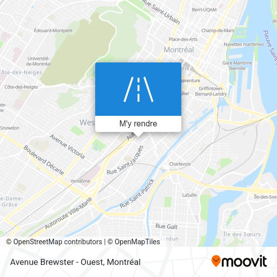 Avenue Brewster - Ouest plan