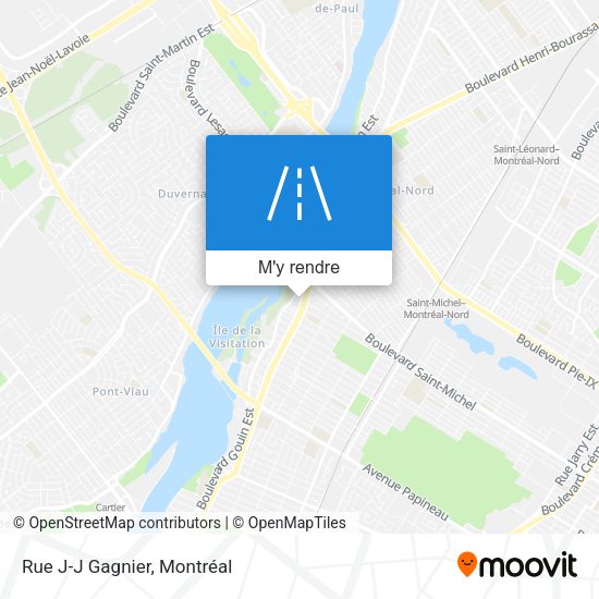 Rue J-J Gagnier plan