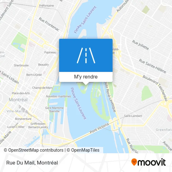 Rue Du Mail plan
