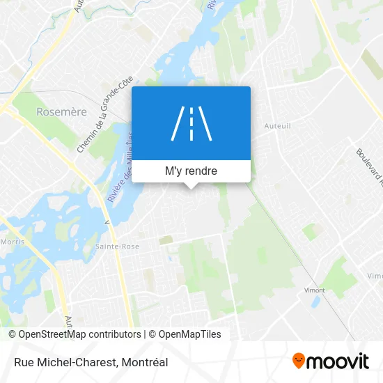 Rue Michel-Charest plan