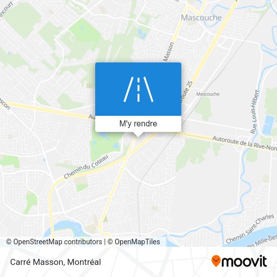 Carré Masson plan