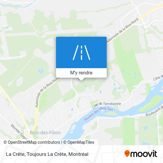 La Crête, Toujours La Crête plan