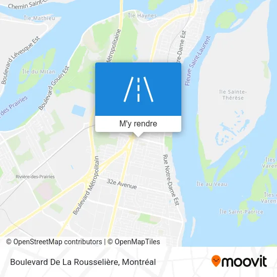 Boulevard De La Rousselière plan