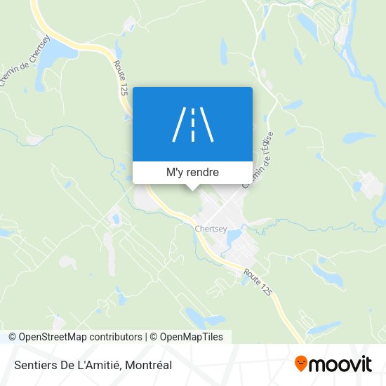 Sentiers De L'Amitié plan