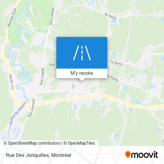 Rue Des Jonquilles plan