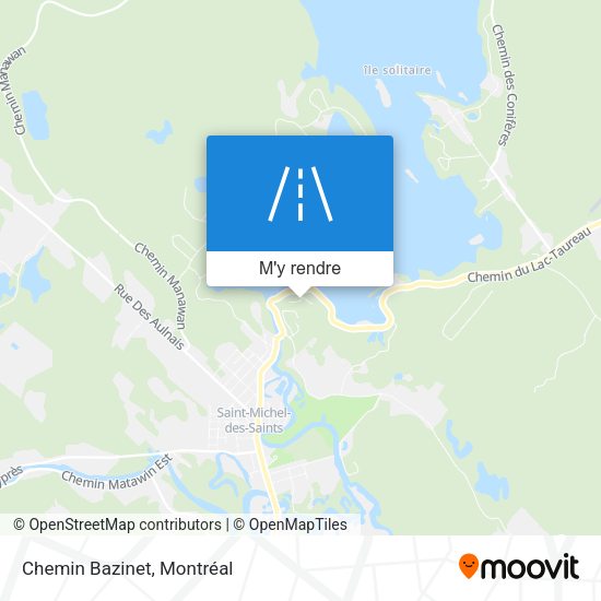 Chemin Bazinet plan