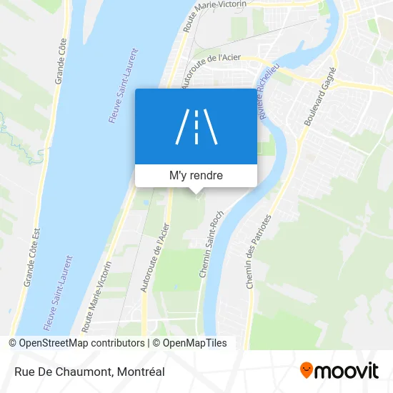 Rue De Chaumont plan