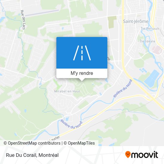 Rue Du Corail plan