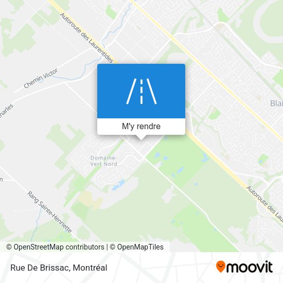 Rue De Brissac plan