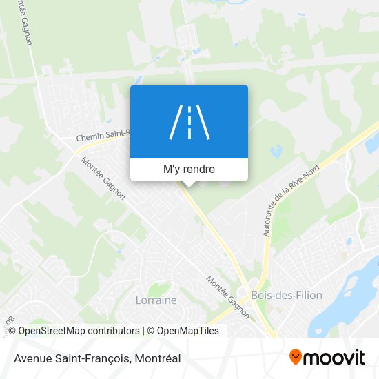 Avenue Saint-François plan