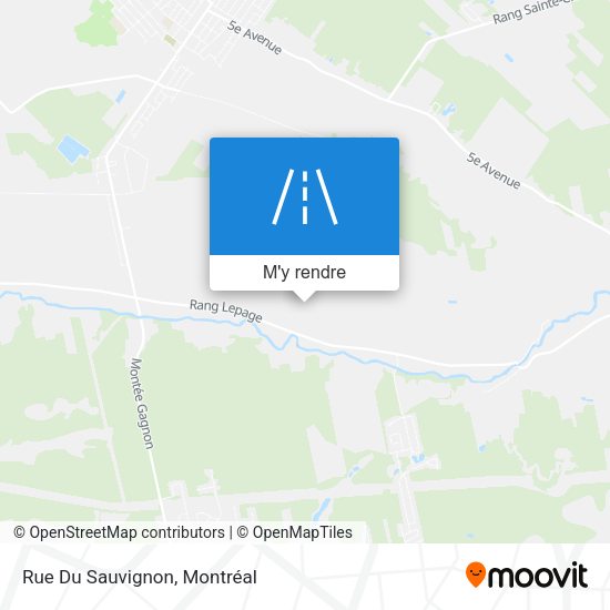 Rue Du Sauvignon plan