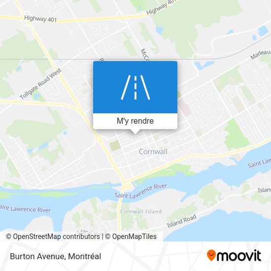 Burton Avenue plan
