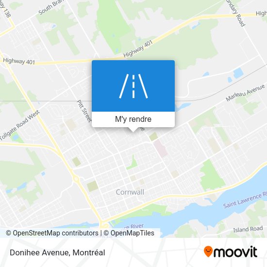 Donihee Avenue plan