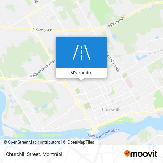 Churchill Street plan