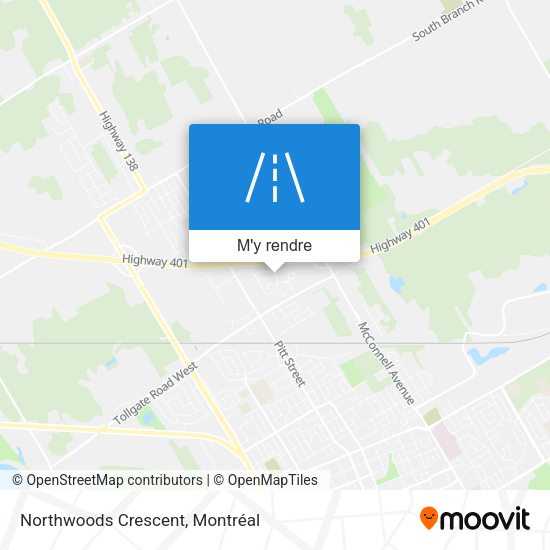 Northwoods Crescent plan