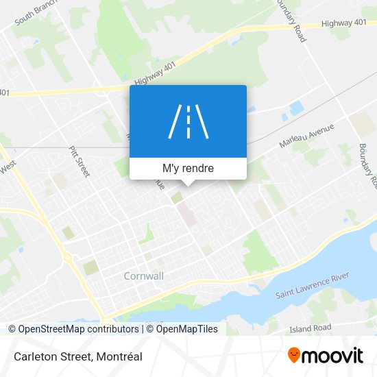 Carleton Street plan