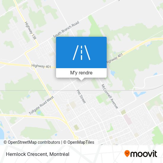 Hemlock Crescent plan