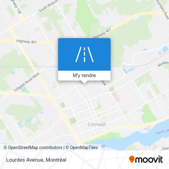 Lourdes Avenue plan