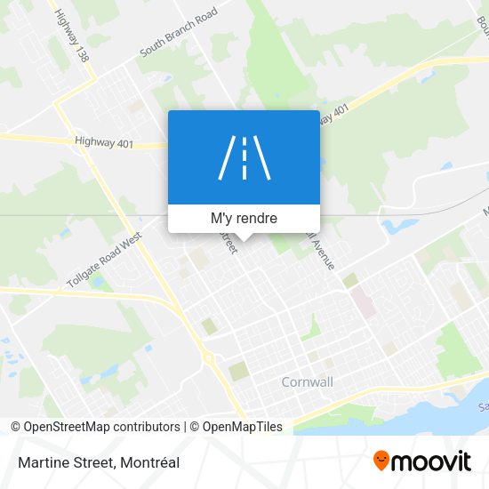 Martine Street plan