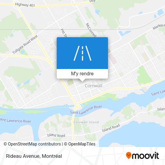 Rideau Avenue plan