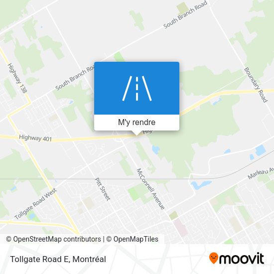 Tollgate Road E plan