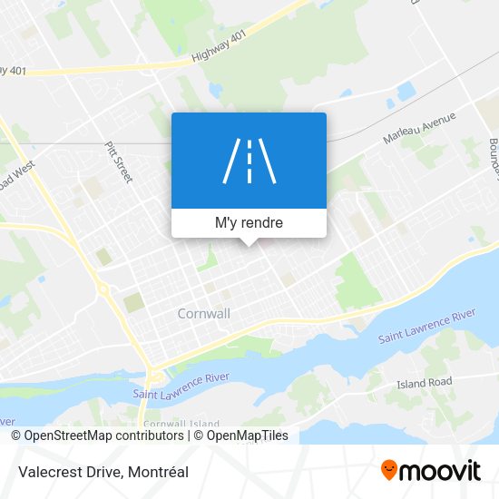 Valecrest Drive plan