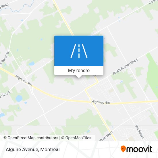 Alguire Avenue plan