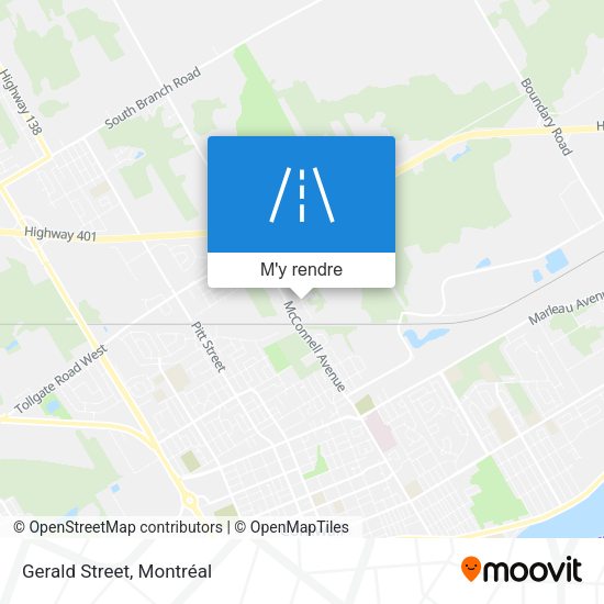 Gerald Street plan