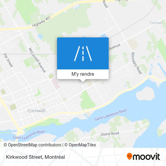 Kirkwood Street plan