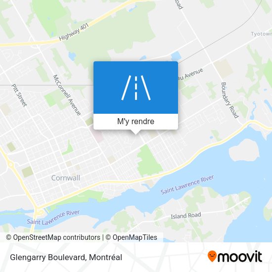 Glengarry Boulevard plan