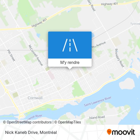 Nick Kaneb Drive plan