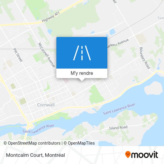 Montcalm Court plan