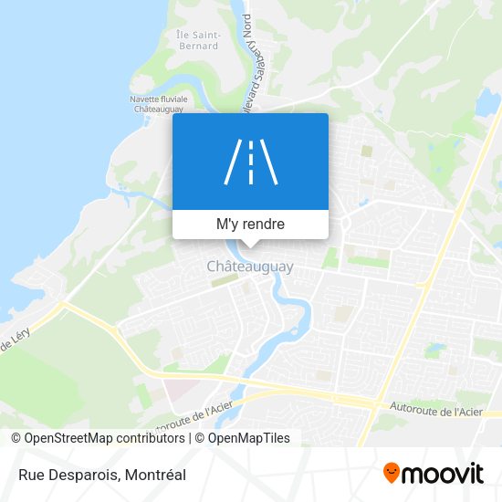 Rue Desparois plan