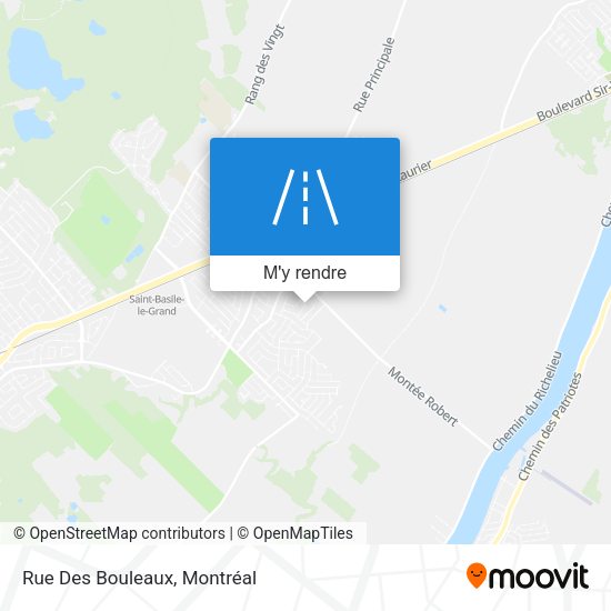 Rue Des Bouleaux plan