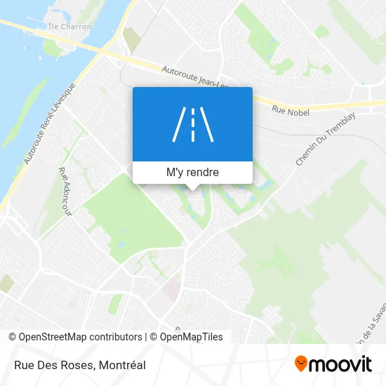 Comment aller à Rue Des Roses, Longueuil en bus ou métro?