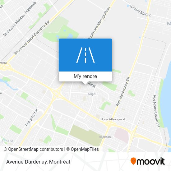 Avenue Dardenay plan