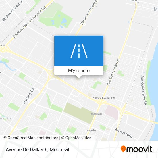 Avenue De Dalkeith plan