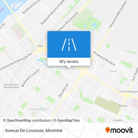 Avenue De Louresse plan