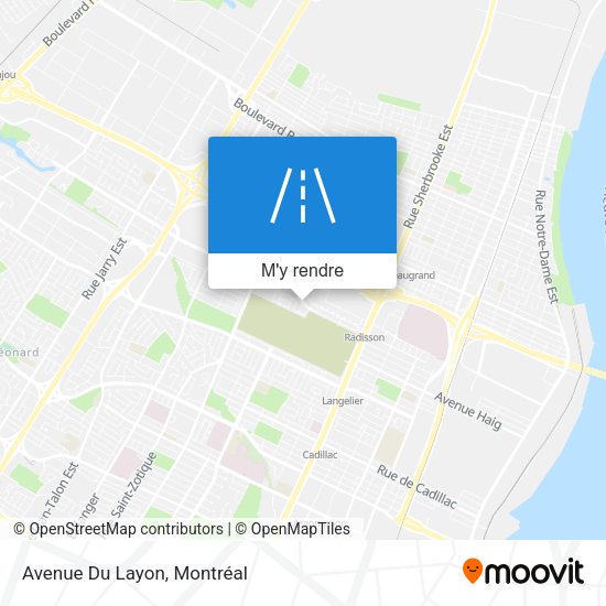 Avenue Du Layon plan
