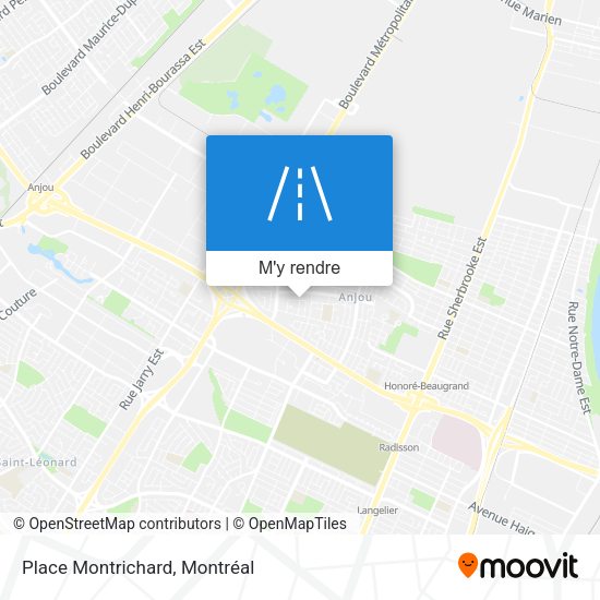 Place Montrichard plan