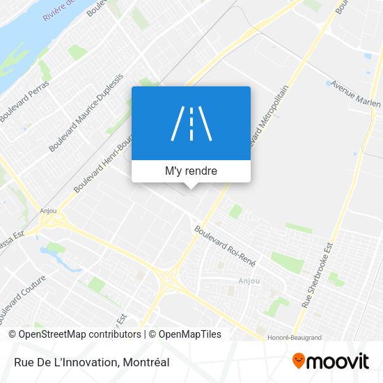 Rue De L'Innovation plan