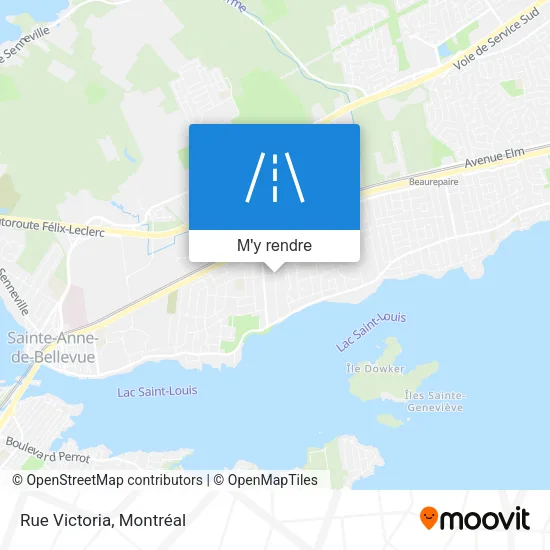 Rue Victoria plan