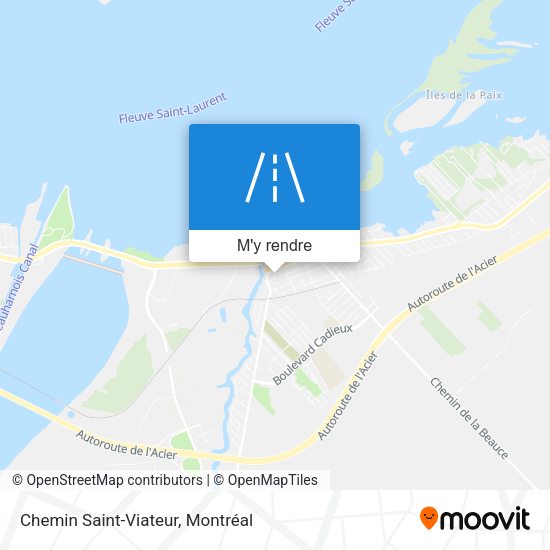 Chemin Saint-Viateur plan