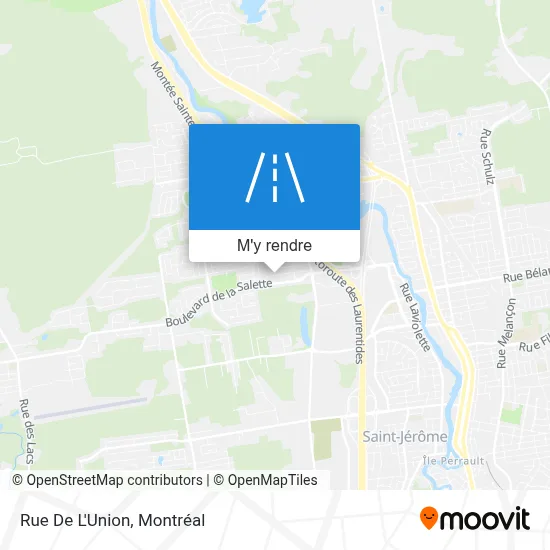 Rue De L'Union plan